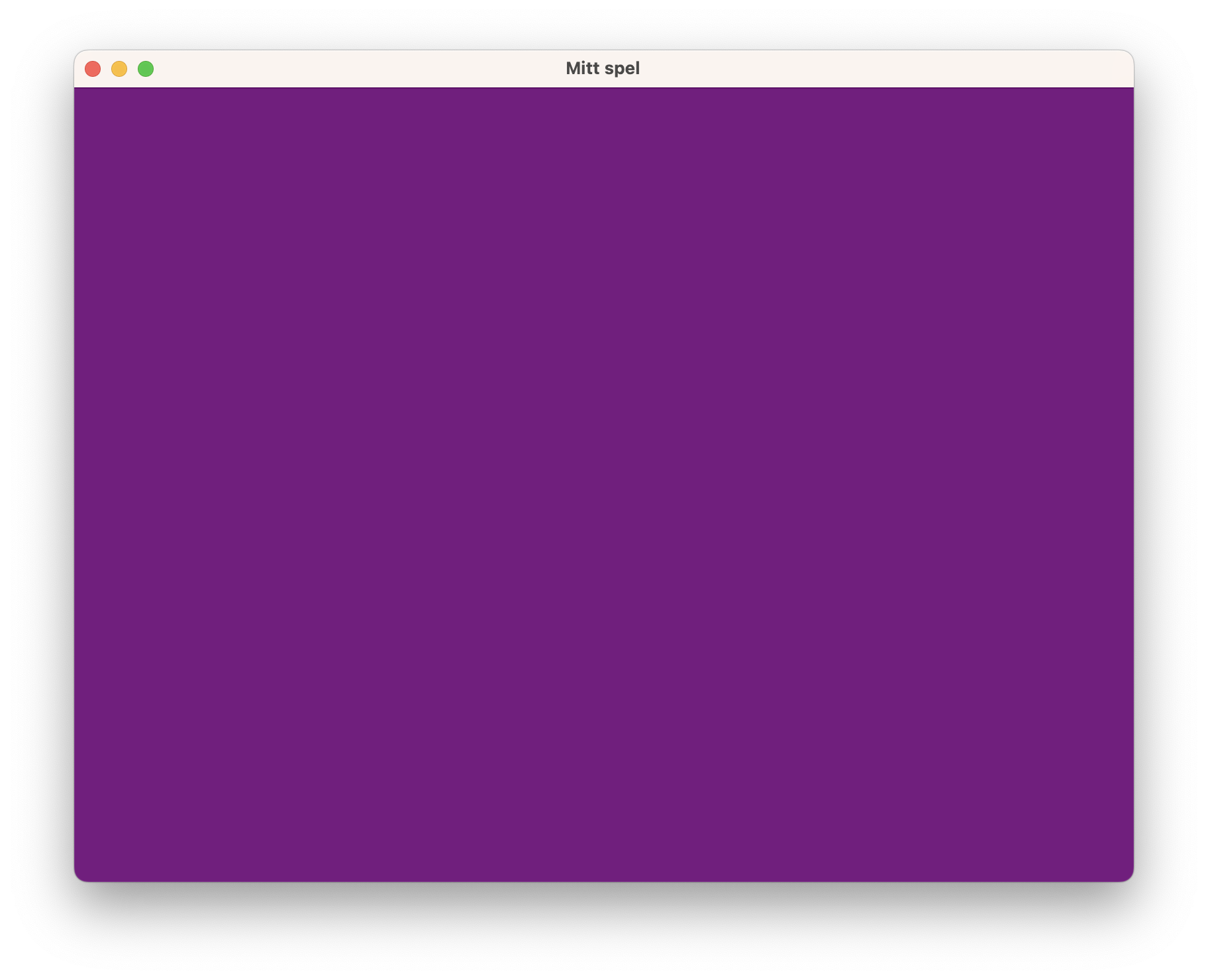 Ditt första Macroquad-program - Koda ett spel med Rust och Macroquad
